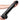 Master Cock The Black Destroyer Huge 17" Dildo held by a person on a white background