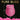 Pink rose vibrator with measurements and 'PURE BLISS' text on a black background with pink roses at the bottom.