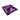 Liberator Fascinator Throw Mini- Purple