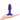 Purple petite rimming anal plug by b-vibe