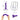 Strap-On-Me Geisha Ball Dildo XL - Purple