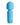 Bang! Mini Silicone Wand Vibrator - Blue