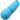 Bang! Mini Silicone Wand Vibrator - Blue