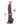 Blush Au Naturel Big Boy 10 in. Posable Dual Density Dildo with Balls & Suction Cup Brown