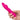 Gia Curved Pleaser Vibrator - Pink