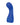 Cascade Curve Rechargeable Vibrator - Blue