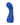 Cascade Curve Rechargeable Vibrator - Blue