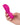 Cascade Flutter Rechargeable Vibrator - Pink