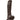 Colours Dual Density 8" Dildo - Dark Brown