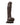 Colours Dual Density 8" Dildo - Dark Brown