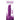 Colours Pleasures 5" Vibrating Dildo - Purple