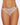 Allure Kisses & Bows Lace-UpThong Panty White O/S