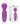 Little Cute Mini Stick Wand Massager - Purple