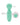 Little Cute Mini Stick Wand Massager - Mint