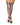 Metallic Fishnet Toeless Stockings Black & Gold O/S