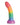 Simply Sweet 6.5" Phallic Rainbow Dildo