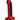 ElectraStim Silicone Fusion Komodo Dildo - Red/Black