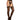 Sheer Suspender Pantyhose - Black One Size