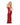 Seamless Halter Bodystocking Gown - Ox Blood O/S