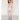 Seamless Halter Bodystocking Gown - White/Lavender O/S