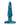 A Play 5" Groovy Silicone Anal Plug - Ocean
