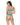 Lace Bra & Garterbelt Set Blue Medium