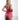 Flyaway Bustier Babydoll Set Rose Carnation One Size