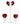 Nipplicious Dominatrix Leather Collar & Pasties with Chain - Red