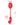 Wild Rose Suction & Come Hither Vibrator - Red