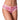 Sweet Treats Crotchless Boyshort & Lube - Pink L/XL