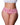 Sweet Treats Crotchless Boy Short w/Wicked Sensual Care Strawberry Lube - Pink plus size