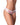 Sweet Treats Crotchless Thong & Lube - White L/XL