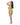 Love Star Halter Swing Chemise & Thong Chartreuse Queen