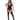 Club Candy Basque & Cheeky Panty Black Queen