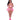 Club Candy Halter Open Cup Bra Skir Set Pink Queen