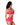 Get It Girl Lace Bra & Skirt Set - Pink L/XL