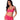 Get It Girl Lace Bra & Skirt Set - Pink S/M