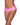 Club Candy Low Rise Split Crotch Boy Short Pink L/XL