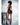 Two In One Teddy with Detachable Skirt Black L/XL