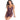 Lace and Mesh Baby Doll & Thong - Mulberry Medium