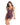 Lace and Mesh Baby Doll & Thong - Mulberry Medium