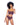 Underwire Bustier & High Waisted Thong Mulberry Large
