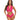 Maylah Mesh & Lace Halter 2 pc Set - Pink L/XL