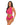 Maylah Mesh & Lace Halter 2 pc Set - Pink S/M