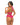 Maylah Mesh & Lace Halter 2 pc Set - Pink S/M