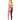 Block You Out Bra & Legging Set Black/Pink O/S