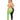 Block You Out Bra & Legging Set Black/Green Queen