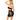 Hold on Tight Halter Bra & Skirt Black O/S