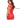 Time 2 Slay Mini Dress Red - One Size