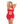 Can't Commit Shredded Dress (Fits up to 3X) Red Queen